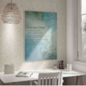 Reiki Prayer - 5 Daily Principles Poster