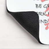 REIKI PRICIPLES AUF ENGLISCH AN IHREN MOUSEPAD (Ecke)