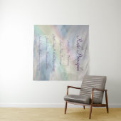 Reiki Principles Rainbow Mandala Design Wandteppich (Beispiel (Horizontal))