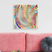 Reiki Principles - Reiki PEmpfangs Leinwanddruck (Insitu (Wohnzimmer))