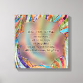 Reiki Principles - Reiki PEmpfangs Leinwanddruck (Vorderseite)