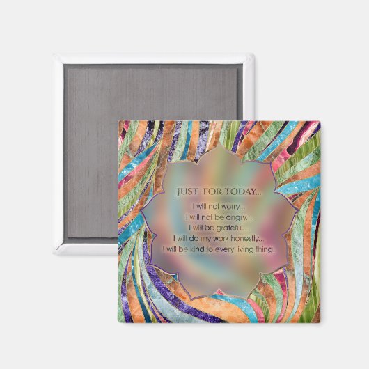 Reiki Principles - Reiki PEmpfangs Magnet (Vorderseite/Rückseite)