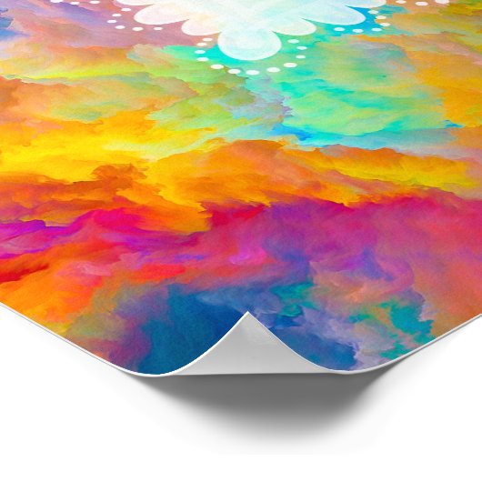 Reiki Principles - Reiki PEmpfangs Poster (Ecke)