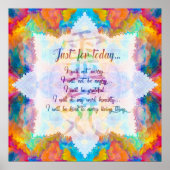 Reiki Principles - Reiki PEmpfangs Poster (Vorne)