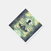 Reiki Principles - Reiki PEmpfangs Serviette (Ecke)