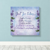 Reiki Principles - Reiki Preits Leinwanddruck (Insitu (Holzboden))