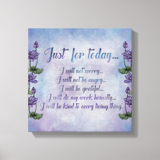 Reiki Principles - Reiki Preits Leinwanddruck