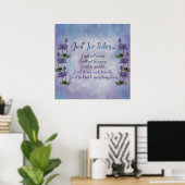 Reiki Principles - Reiki Preits Poster (Heimbüro)
