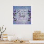 Reiki Principles - Reiki Preits Poster (Küche)