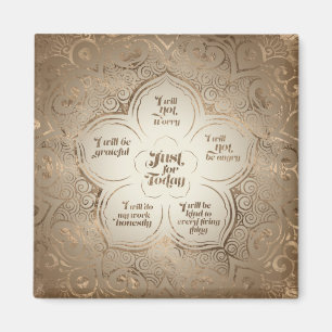 Reiki Principles - Reiki Prets Golden Sheer Magnet