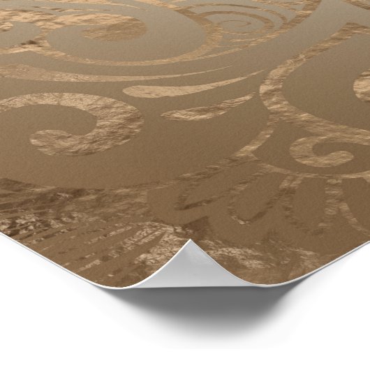 Reiki Principles - Reiki Prets Golden Sheer Poster (Ecke)