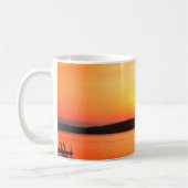 Reiki Prinzip-Sonnenaufgang-Tasse Kaffeetasse (Links)