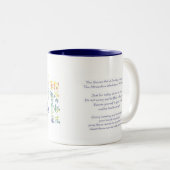 Reiki Prinzip-Tasse Zweifarbige Tasse (VorderseiteRechts)