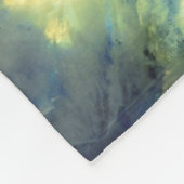 Reiki Prinzipien - Reiki Gebote Fleecedecke (Ecke)