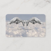 Reiki, Psychisch, Angels Wings Business Card Visitenkarte (Vorderseite)