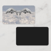 Reiki, Psychisch, Angels Wings Business Card Visitenkarte (Vorne/Hinten)