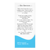 Reiki Rack Card Werbekarte (Hinten)