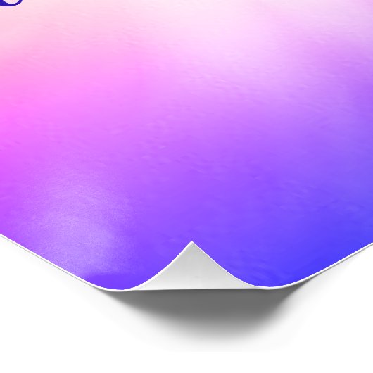 Reiki Regenbows Poster (Ecke)