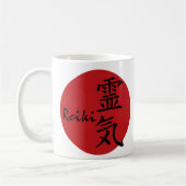 Reiki - rot, Reiki - rot Kaffeetasse (Links)