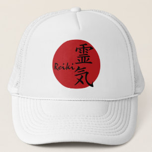 Reiki - rot truckerkappe