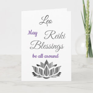 Reiki Sessings werden gut begrüßt Karte