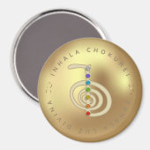 Reiki símbolo CHOKUREI Magnet (Vorderseite/Rückseite)