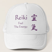 Reiki Symbol fühlen die Energie Truckerkappe (Vorderseite)