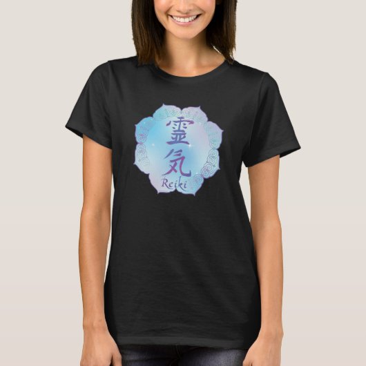 Reiki Symbol Meditation T-Shirt (Vorderseite)