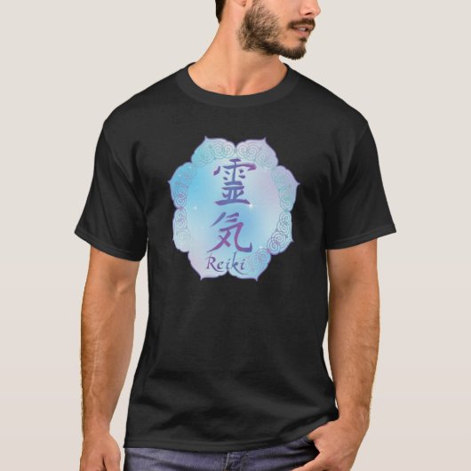 Reiki Symbol Meditation T-Shirt (Vorderseite)