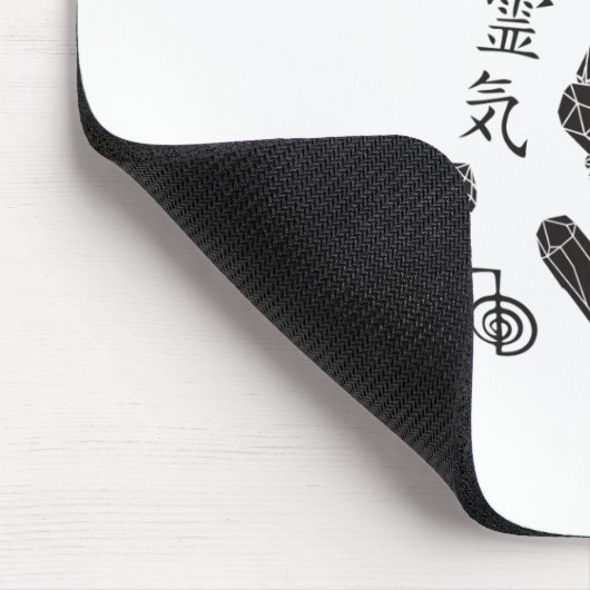 Reiki Symbols | Geschenkideen für Esoteriker Mousepad (Ecke)