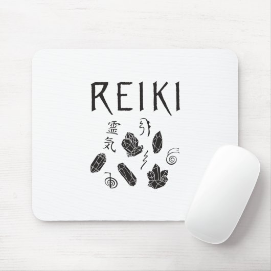 Reiki Symbols | Geschenkideen für Esoteriker Mousepad (Mit Mouse)