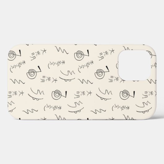 Reiki Symbols Pattern - Reiki Healing Case Mate iP (Rückseite (Horizontal))