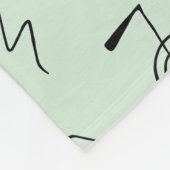 Reiki Symbols Pattern - Reiki Healing Fleecedecke (Ecke)