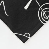 Reiki Symbols Pattern - Reiki Healing Fleecedecke (Ecke)