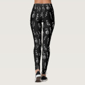 Reiki Symbols Pattern - Reiki Healing Leggings (Rückseite)