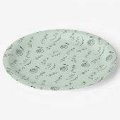 Reiki Symbols Pattern - Reiki Healing Pappteller (Schrägansicht)