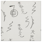 Reiki Symbols Pattern - Reiki Healing Stoff (Muster)