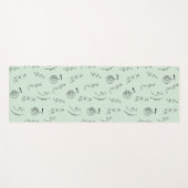 Reiki Symbols Pattern - Reiki Healing Yogamatte (Vorderseite (Horizontal))