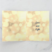 Reiki themed Get Well Greeting Karte (Innenseite)