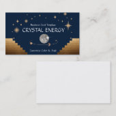 Reiki und Energy Crystal Visitenkarte (Vorne/Hinten)