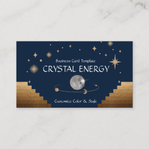 Reiki und Energy Crystal Visitenkarte