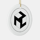 Reiki und Male Antahkarana Keramik Ornament (Rechts)