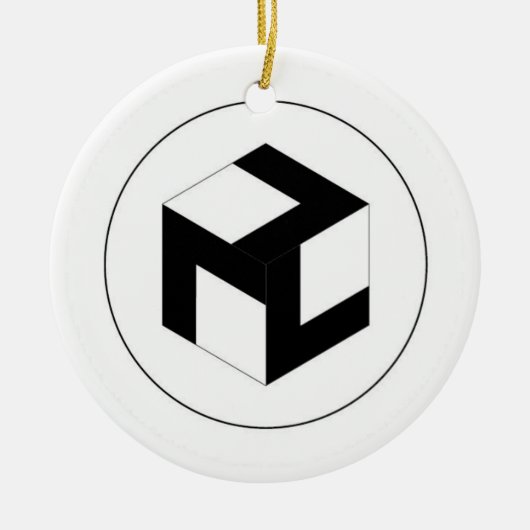 Reiki und Male Antahkarana Keramik Ornament (Vorne)