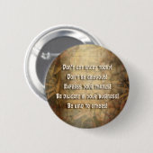 REIKI Usui Grundsätze Button (Vorne & Hinten)