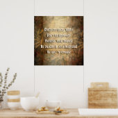 REIKI Usui Grundsätze Poster (Küche)