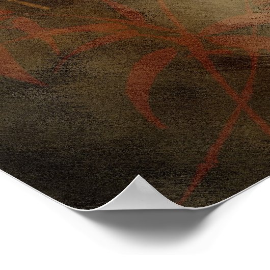 REIKI Usui Grundsätze Poster (Ecke)