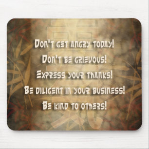 REIKI Usui Principles Mousepad