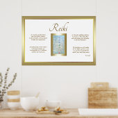 Reiki-Verbindung Poster (Küche)