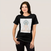 Reiki Vibes only - Fühlen Sie die Energie in Stil Tri-Blend Shirt (Vorderseite voll)