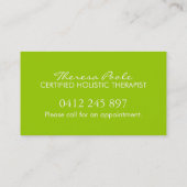 Reiki Visitenkarte (Rückseite)